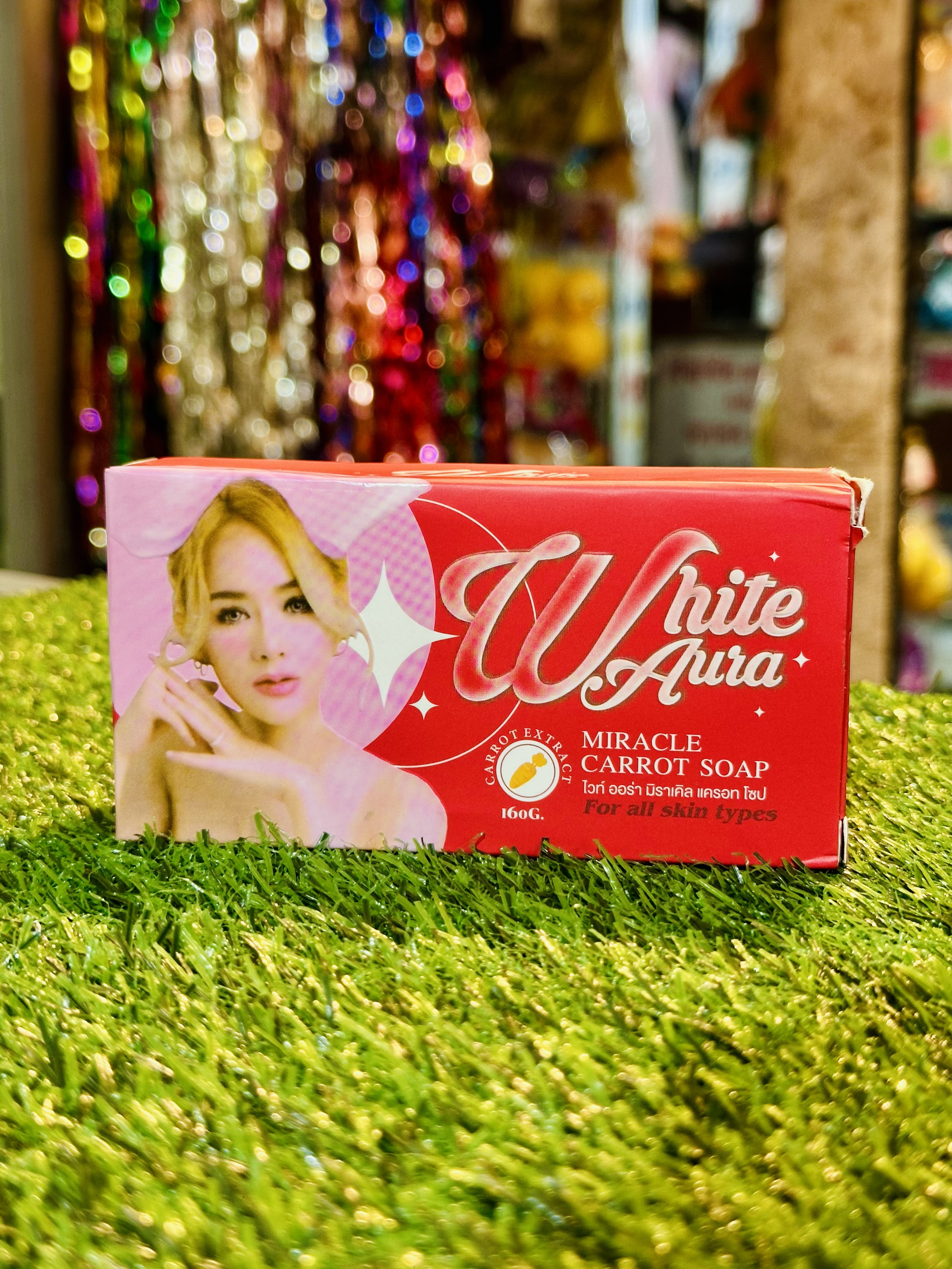 White Aura Miracle Carrot Whitening Soap | macosmatic.com 590
